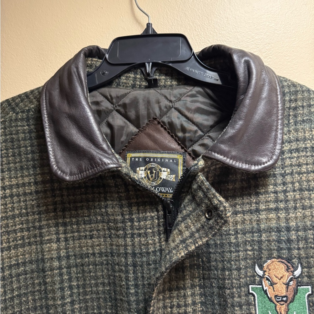 Vintage Holloway Marshall Herd Wool‎ Varsity Jacket XL - Picture 3 of 12